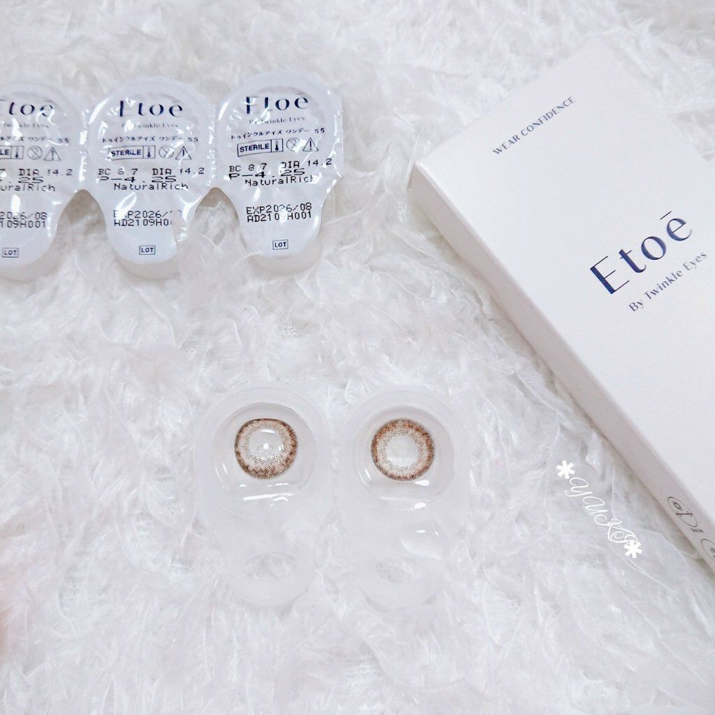 2week Etoē/Etoe By Twinkle Eyes/2週間(2WEEKS)カラコンを使ったクチコミ(4枚目)