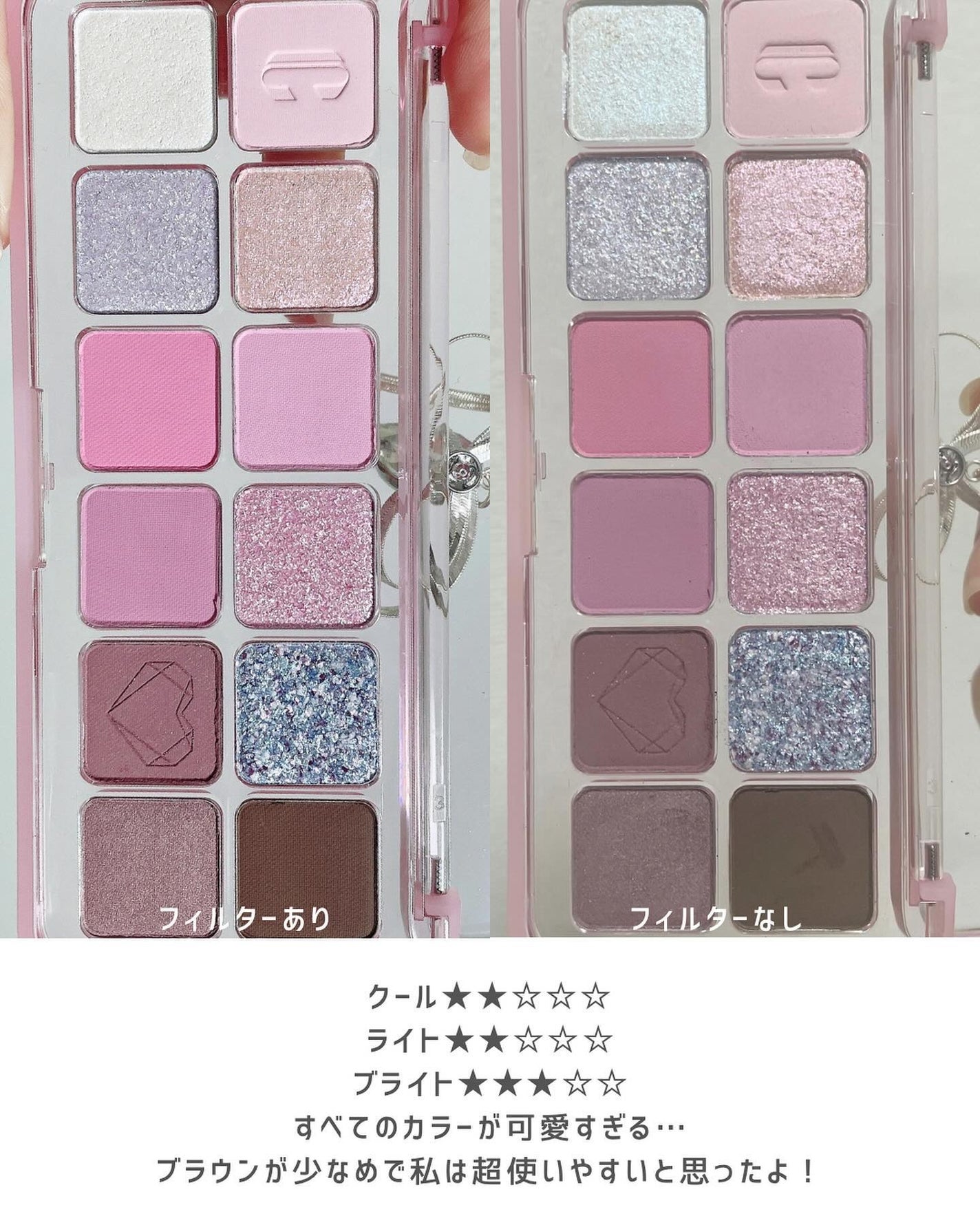 プロ アイ パレット エアー/CLIO/アイシャドウパレットを使ったクチコミ(3枚目)