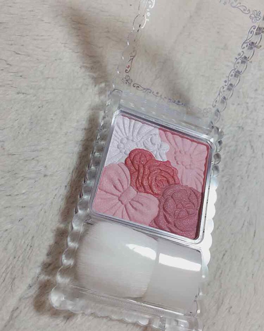 グロウフルールチークス/キャンメイク/パウダーチークを使ったクチコミ(2枚目)