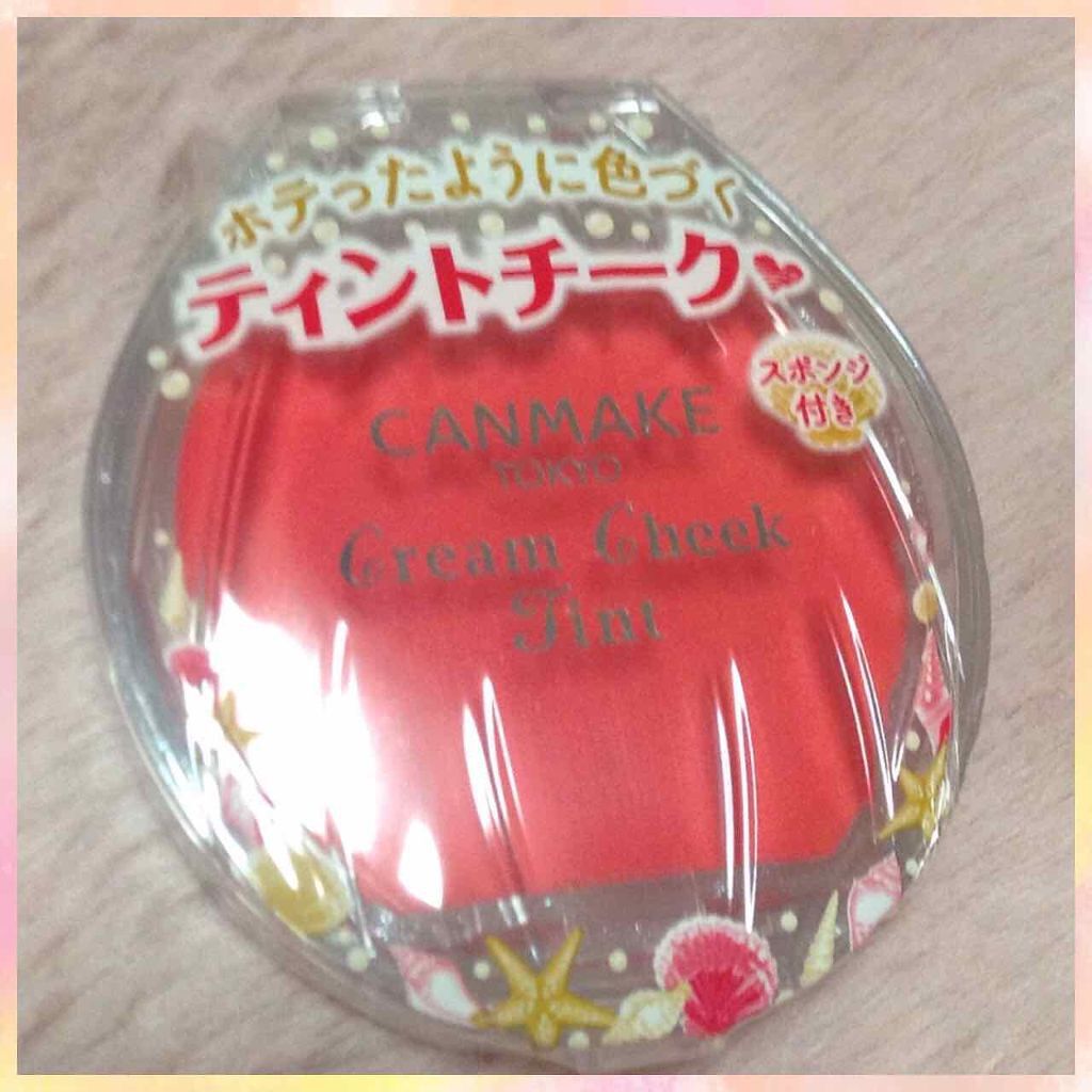 クリームチーク ティント/キャンメイク/ジェル・クリームチークを使ったクチコミ(1枚目)