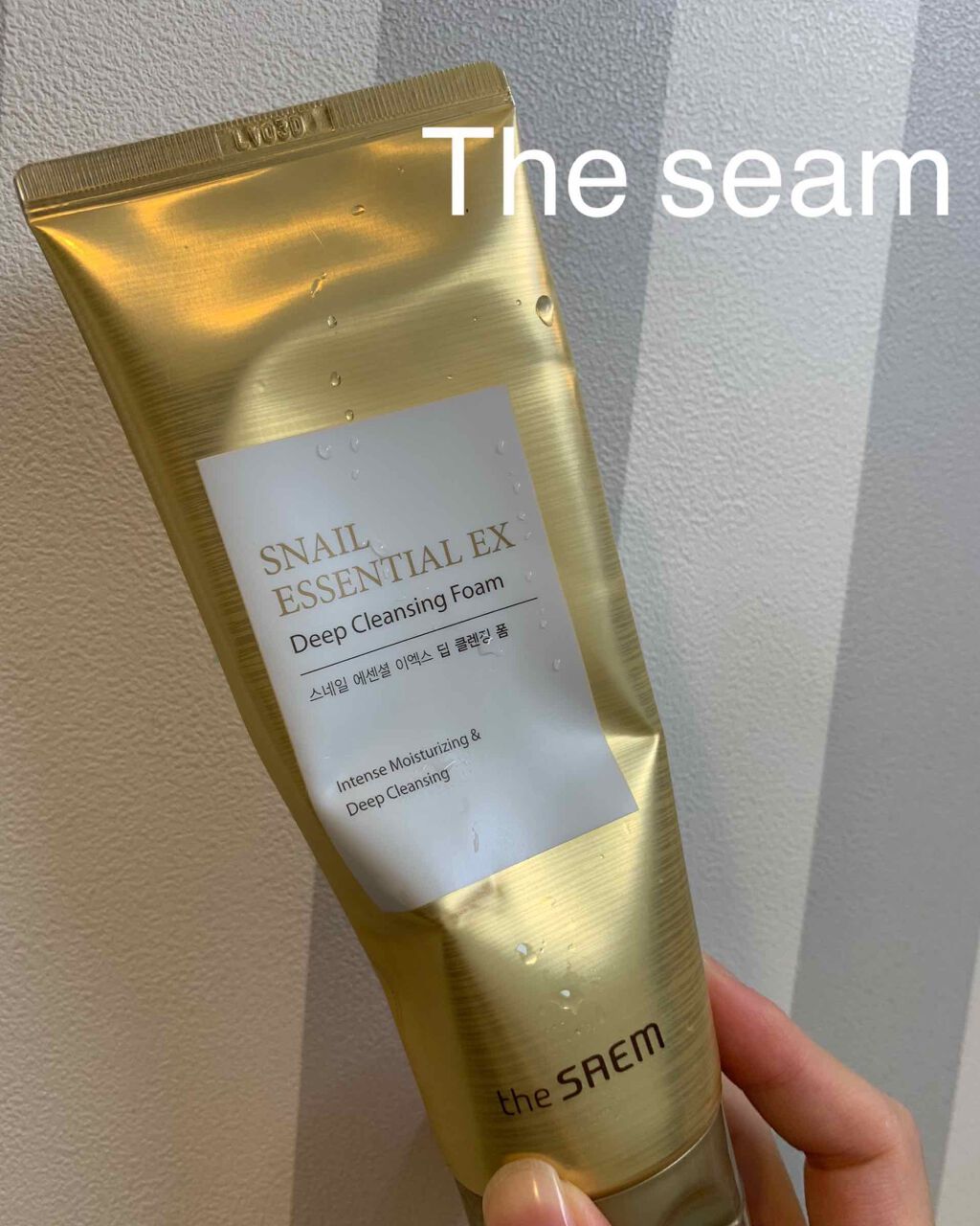 スネイル エッセンシャルEX ディープクレンジングフォーム/the SAEM/洗顔フォームを使ったクチコミ(1枚目)