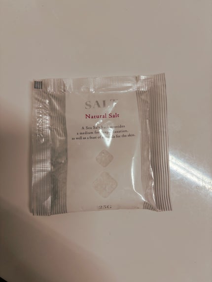 ブルターニュ ナチュラルソルト/アナザートリップ/入浴剤を使ったクチコミ(1枚目)