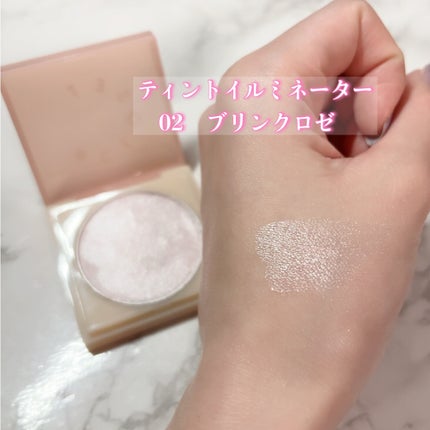 ティントイルミネーター/#CLOSET/パウダーハイライトを使ったクチコミ(3枚目)