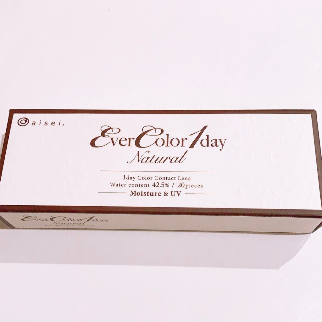 エバーカラーワンデー ナチュラル/エバーカラー/ワンデー(1DAY)カラコンを使ったクチコミ(1枚目)