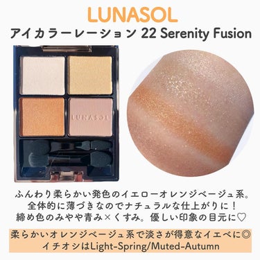 アイカラーレーション/LUNASOL/アイシャドウパレットを使ったクチコミ（5枚目）