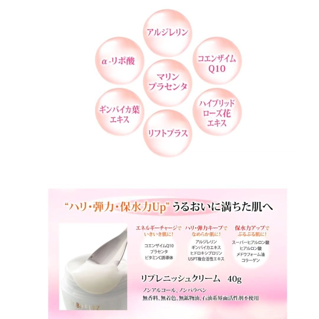 リプレニッシュクリーム/ドクターベルツ/フェイスクリームを使ったクチコミ(4枚目)