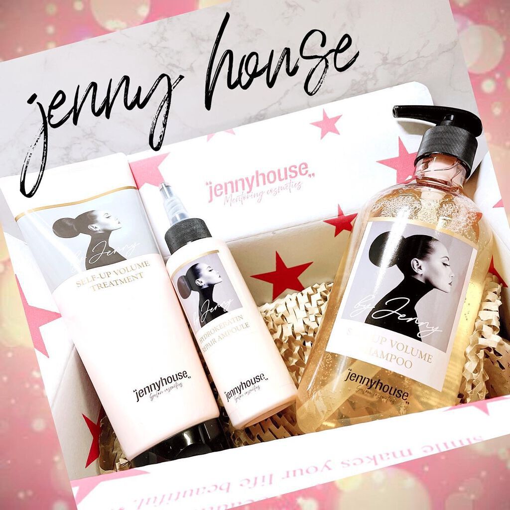 セルフアップボリュームシャンプー/トリートメント /jenny house/市販シャンプーを使ったクチコミ(1枚目)