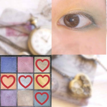 UR GLAM　BLOOMING EYE COLOR PALETTE/U R GLAM/アイシャドウパレットを使ったクチコミ（2枚目）