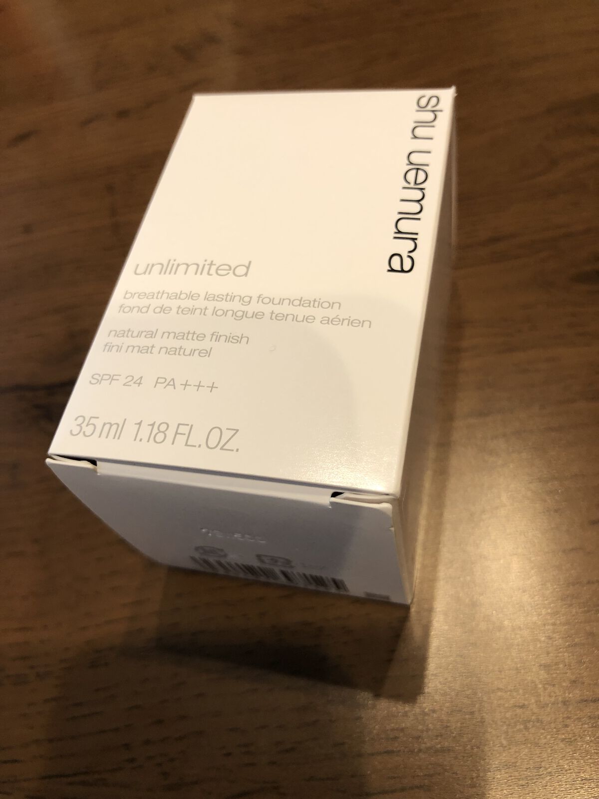 （旧）アンリミテッド ラスティング フルイド/shu uemura/リキッドファンデーションを使ったクチコミ（1枚目）