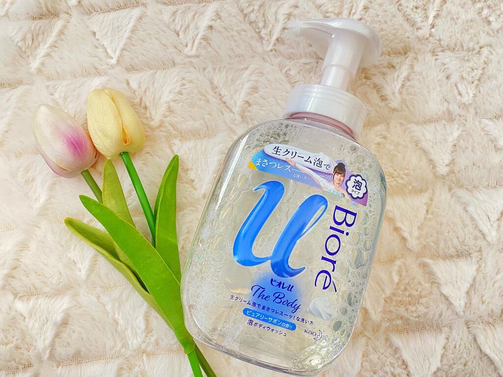 ザ ボディ 泡タイプ ピュアリーサボンの香り/ビオレu/ボディソープを使ったクチコミ(1枚目)