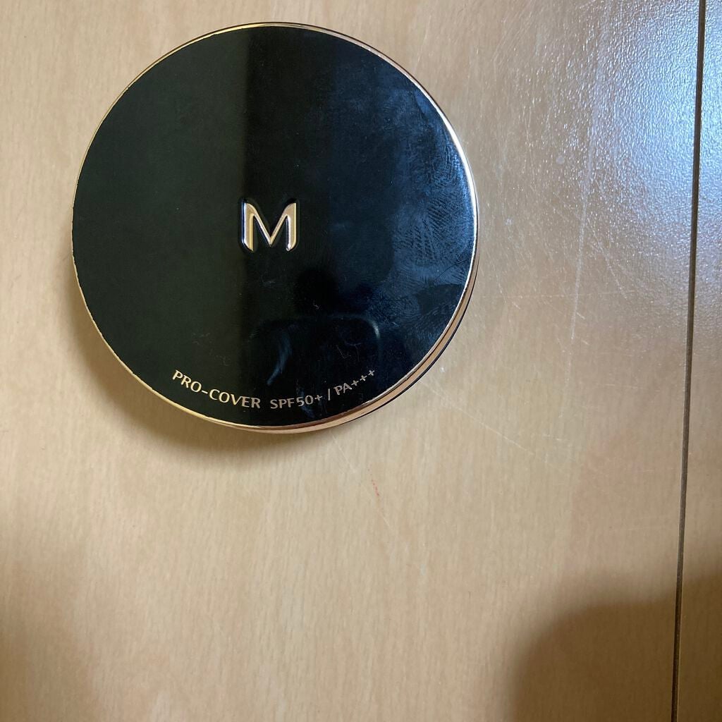 M クッション ファンデーション(プロカバー)/MISSHA/クッションファンデーションを使ったクチコミ(1枚目)
