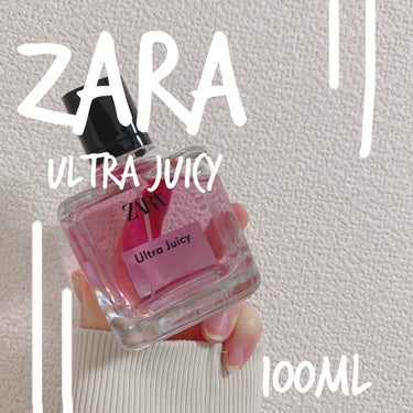 ZARA ウルトラジューシーのクチコミ「香水嫌いのうちが気に入った😳いい匂いすぎるZARAのULTRA JUICY😊💗
.
今回は香水.....」（1枚目）