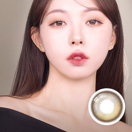 Feeling 1year/蜜のレンズ/カラーコンタクトレンズを使ったクチコミ(1枚目)