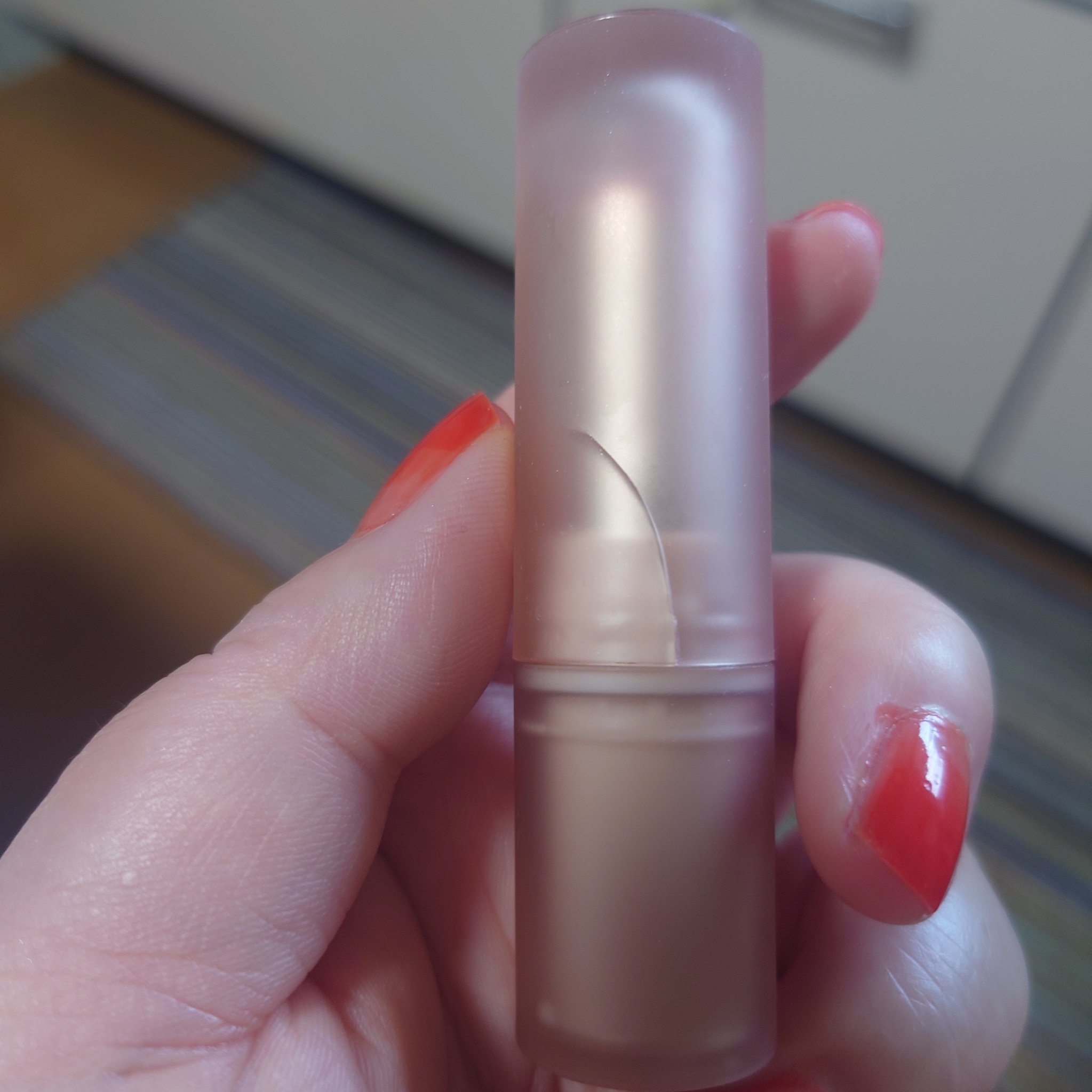 ベアーシャインリップバーム 03 COZY RED/mude./口紅を使ったクチコミ（3枚目）