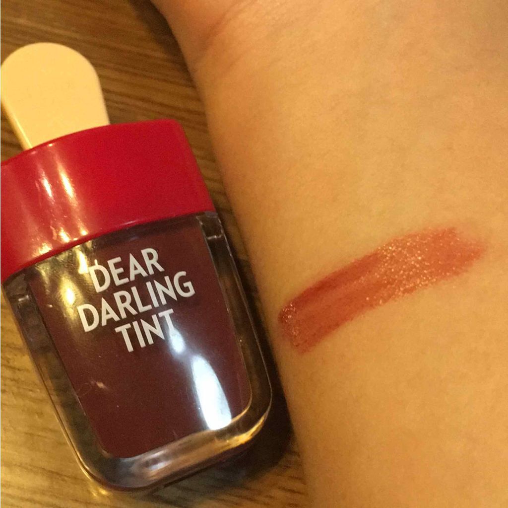 ディアダーリン ウォータージェルティント （アイスティント）/ETUDE/口紅を使ったクチコミ（1枚目）