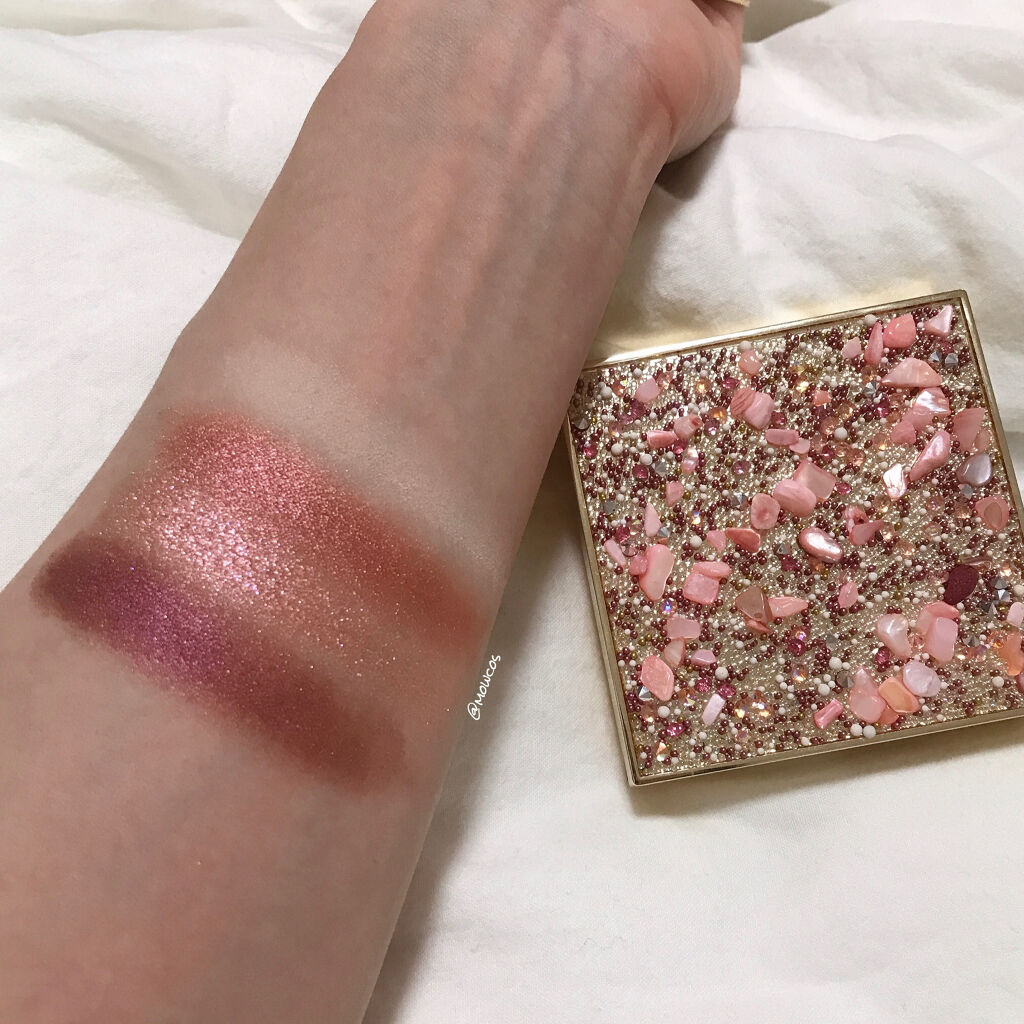 Revolution Pro Quartz Crush Eyeshadow Palette/MAKEUP REVOLUTION/アイシャドウパレットを使ったクチコミ（2枚目）