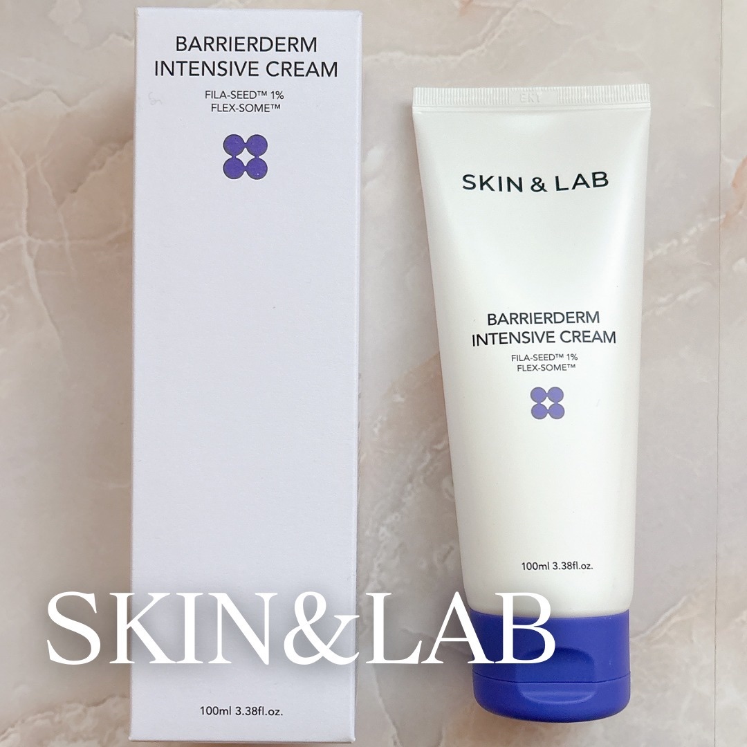 バリアダームモイストクリーム/SKIN&LAB/フェイスクリームを使ったクチコミ（1枚目）