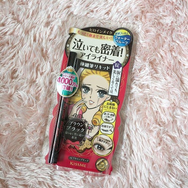 

ヒロインメイクのスムースリキッドアイライナー スーパーキープ♡(03番 ブラウンブラック)

値段：1100円(税込)



Qoo10のメガ割でヒロインメイクのマスカラorアイライナーを2本セット