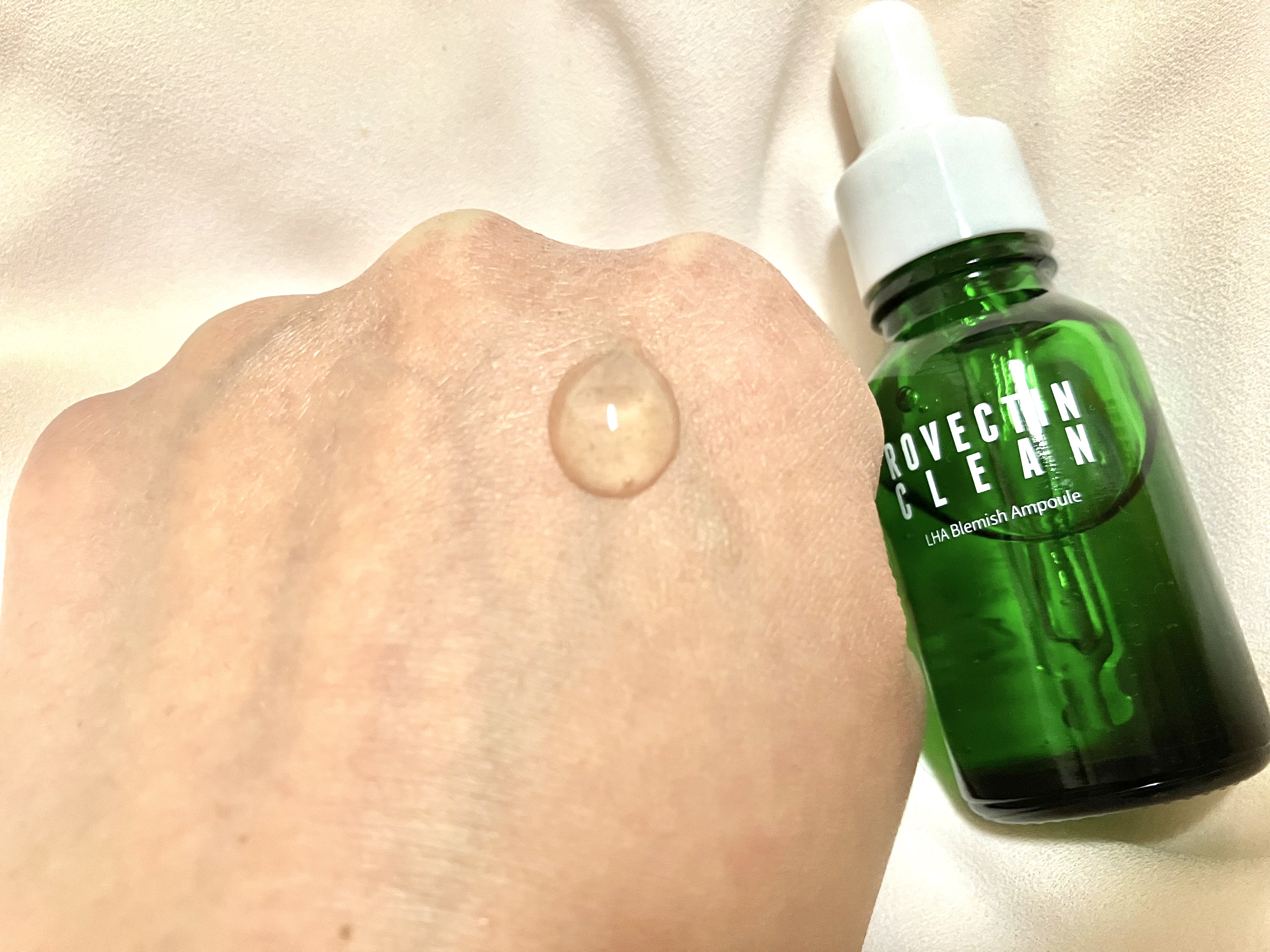 クリーン LHAブレミッシュアンプル/ロベクチン/美容液を使ったクチコミ（3枚目）