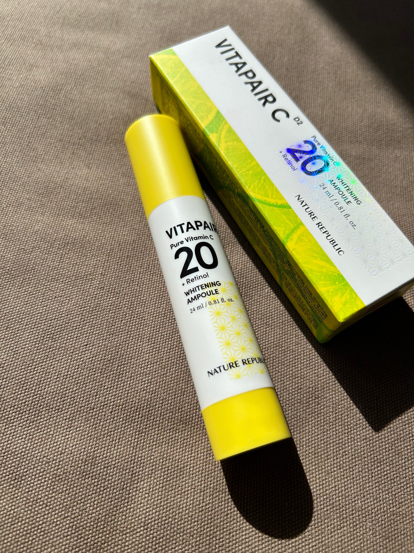 ビタペアC ビタレチ美容液/ネイチャーリパブリック/美容液を使ったクチコミ(1枚目)