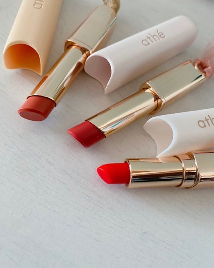 athe AUTHENTIC AIRY LIP BALM/athé/口紅を使ったクチコミ(1枚目)