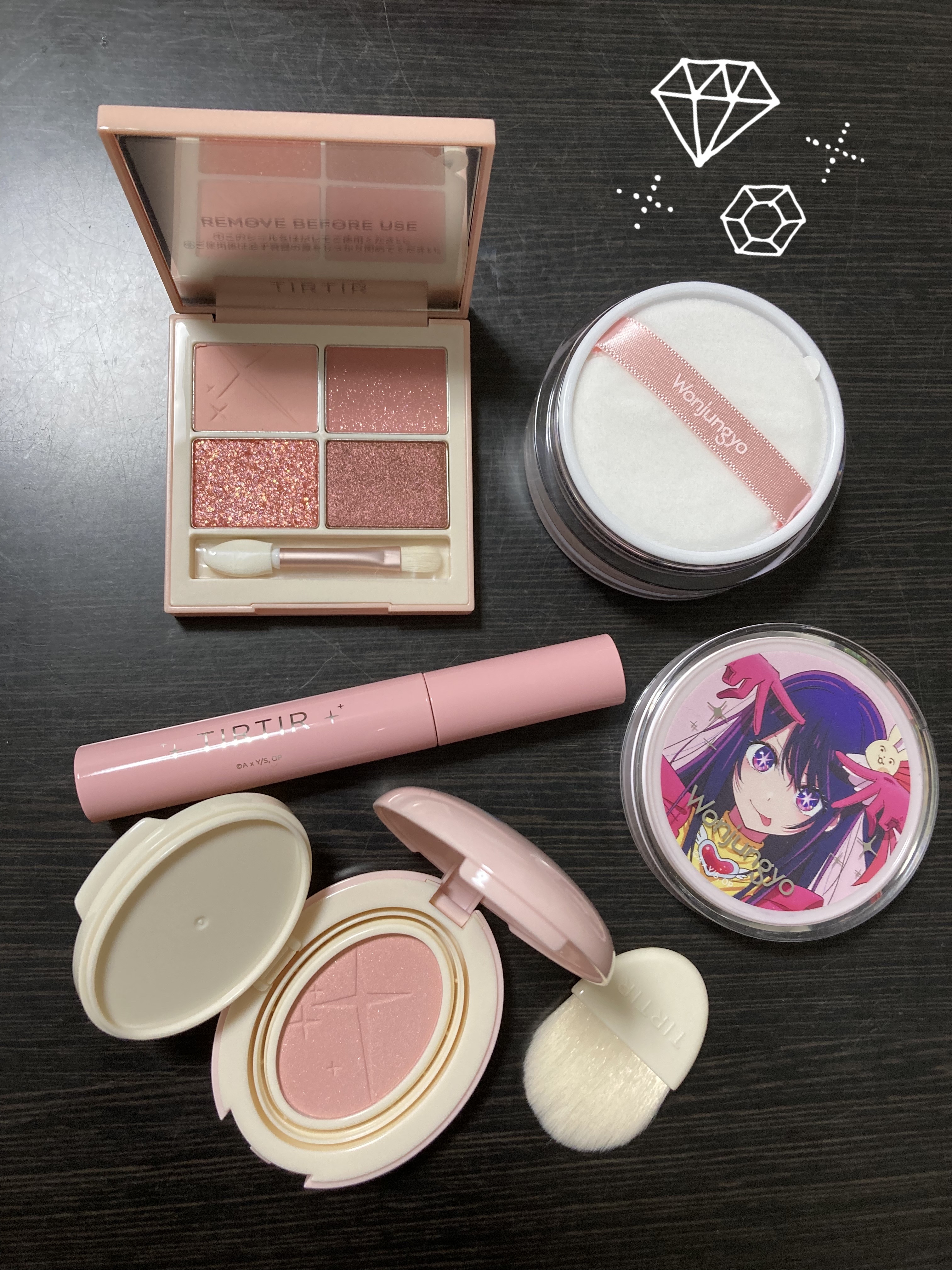 スターライト チーク #01 BABY PINK/TIRTIR(ティルティル)/パウダーチークを使ったクチコミ（1枚目）