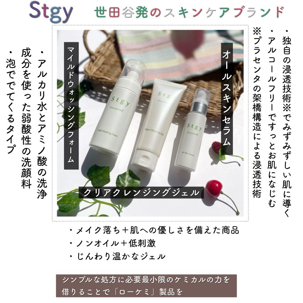 クリアクレンジングジェル/Stgy/クレンジングジェルを使ったクチコミ(2枚目)