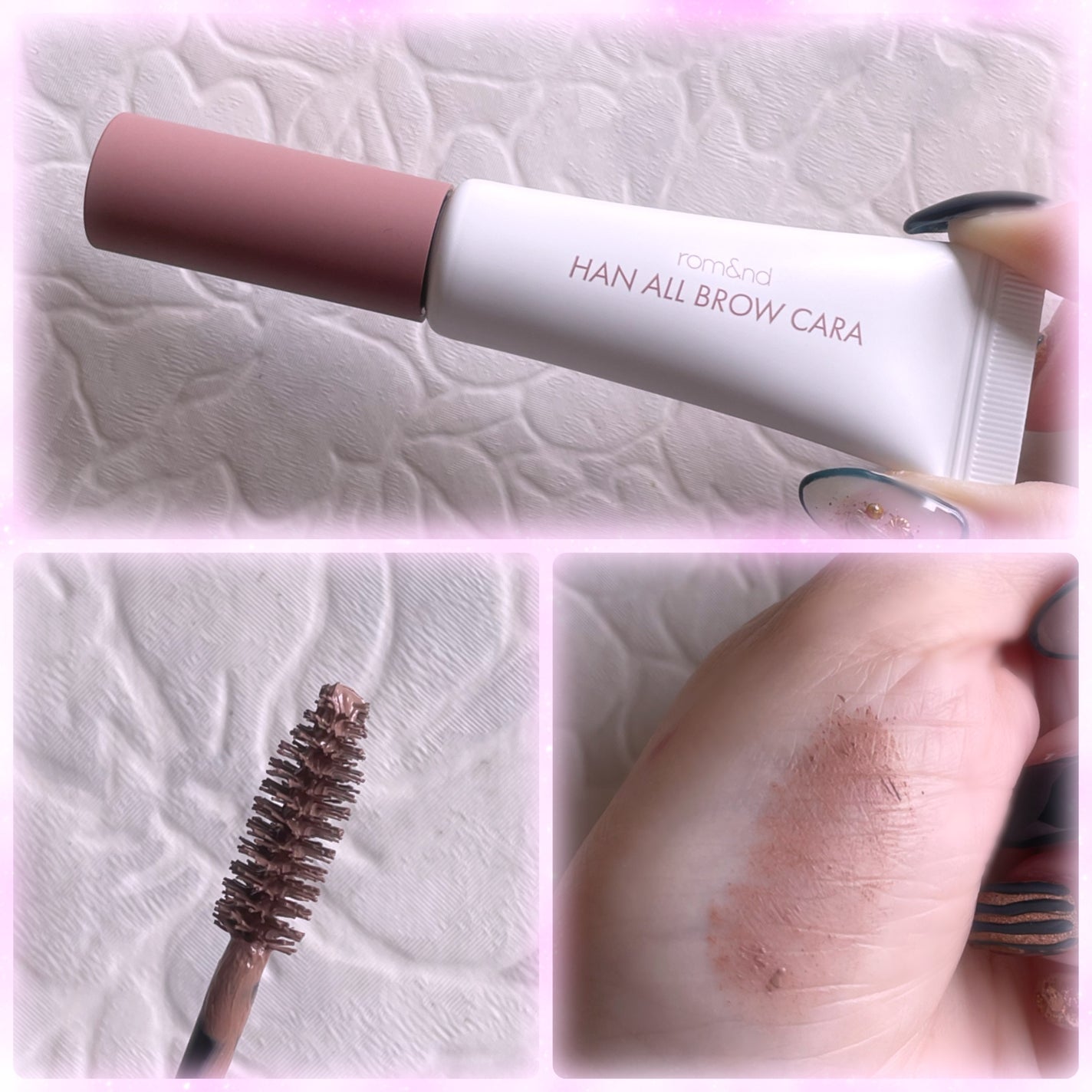 ハンオールブロウカラ/rom&nd/眉マスカラを使ったクチコミ(2枚目)