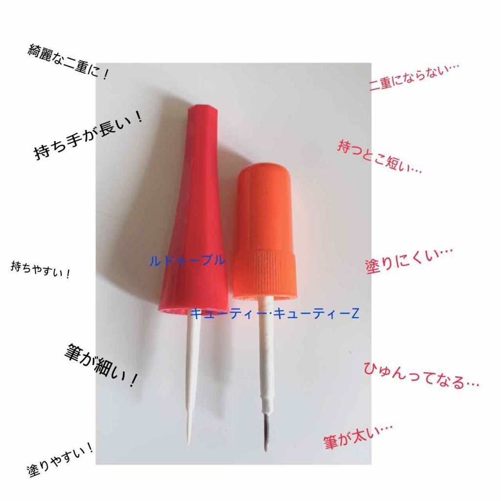 ルドゥーブル/ルドゥーブル/二重まぶた用アイテムを使ったクチコミ（2枚目）