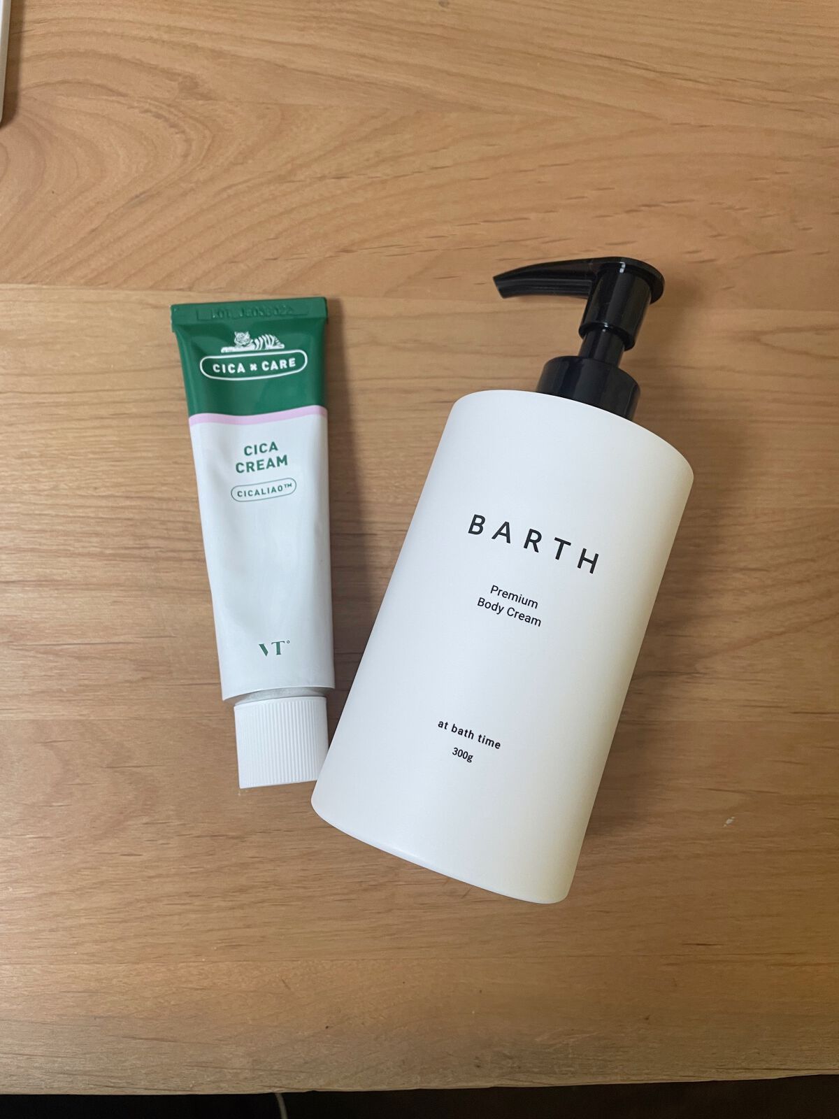 プレミアムボディクリーム at bath time/BARTH/ボディクリームを使ったクチコミ（1枚目）