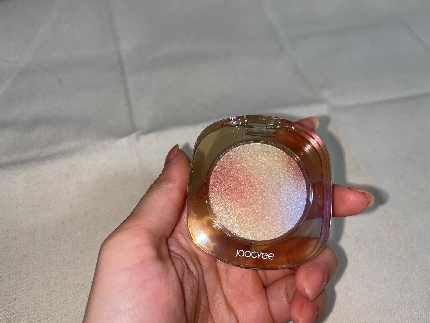 ダイヤモンドシェルハイライト/Joocyee/パウダーハイライトを使ったクチコミ(2枚目)