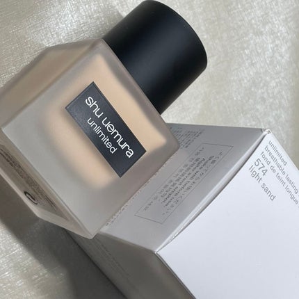 (旧)アンリミテッド ラスティング フルイド/shu uemura/リキッドファンデーションを使ったクチコミ(2枚目)