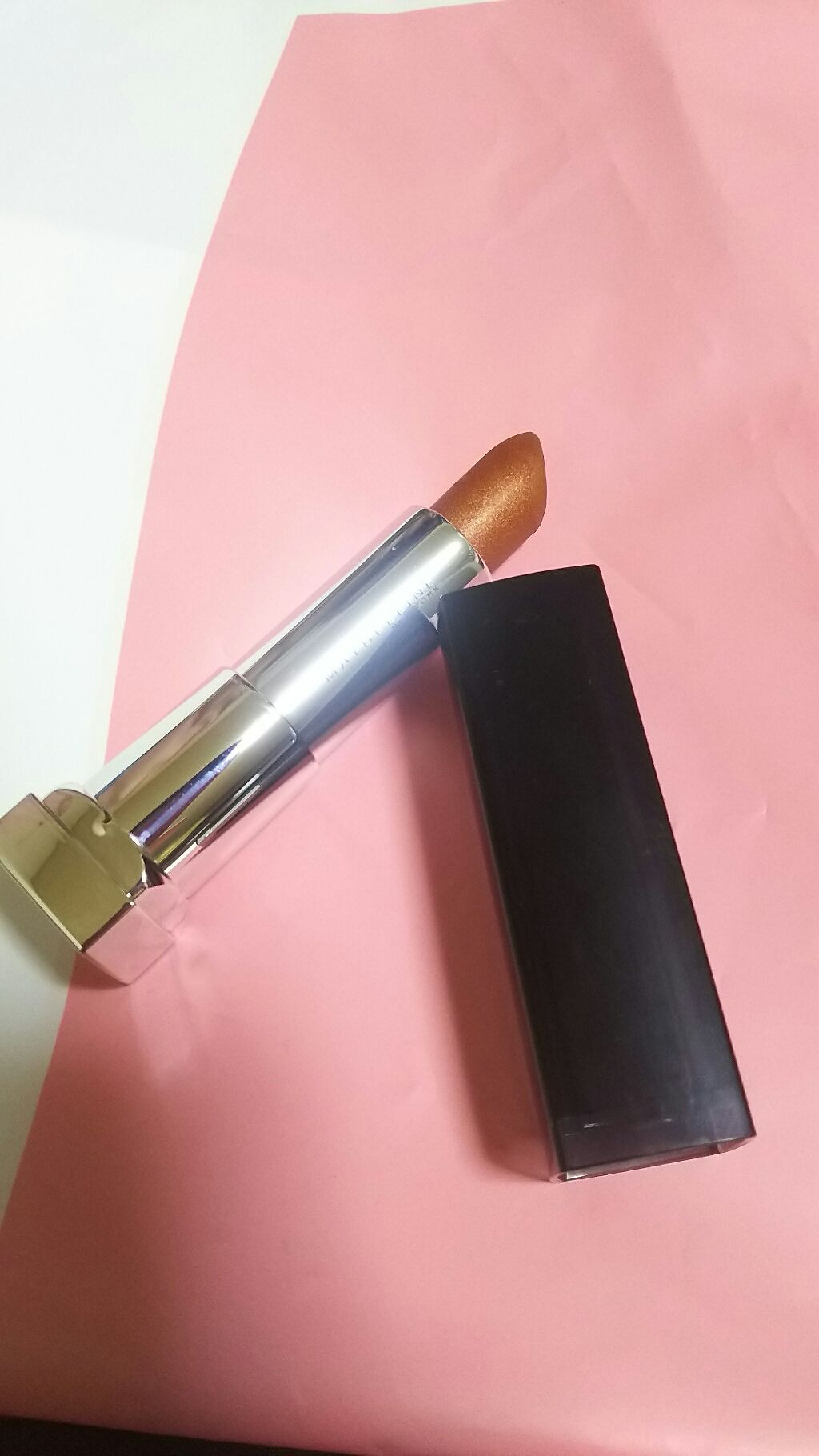 カラーセンセーショナル リップスティック D<マット メタリック コレクション>/MAYBELLINE NEW YORK/口紅を使ったクチコミ(1枚目)