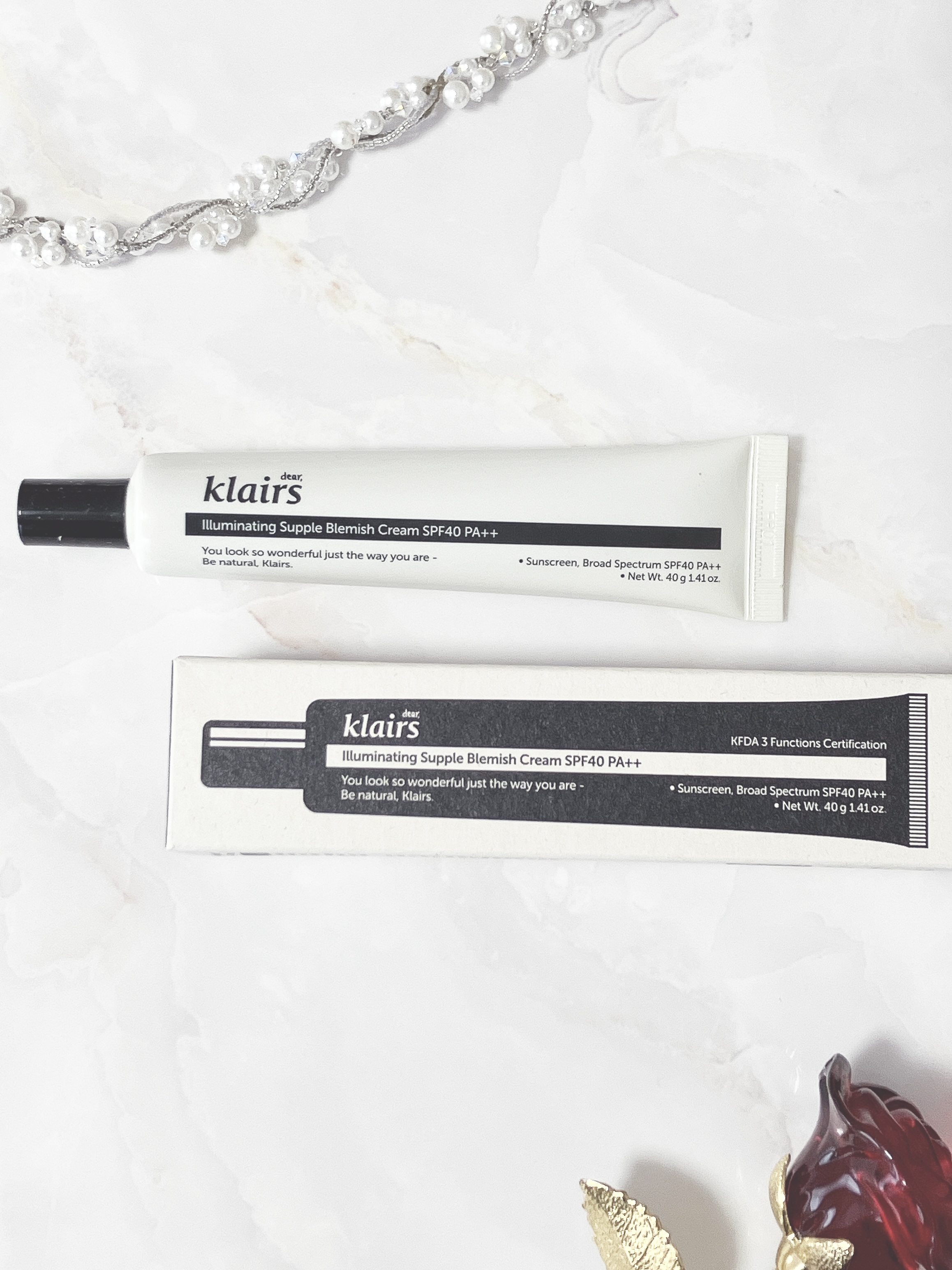 イルミネーティングサプルブレミッシュクリーム(40ml)/Klairs/化粧下地を使ったクチコミ（1枚目）