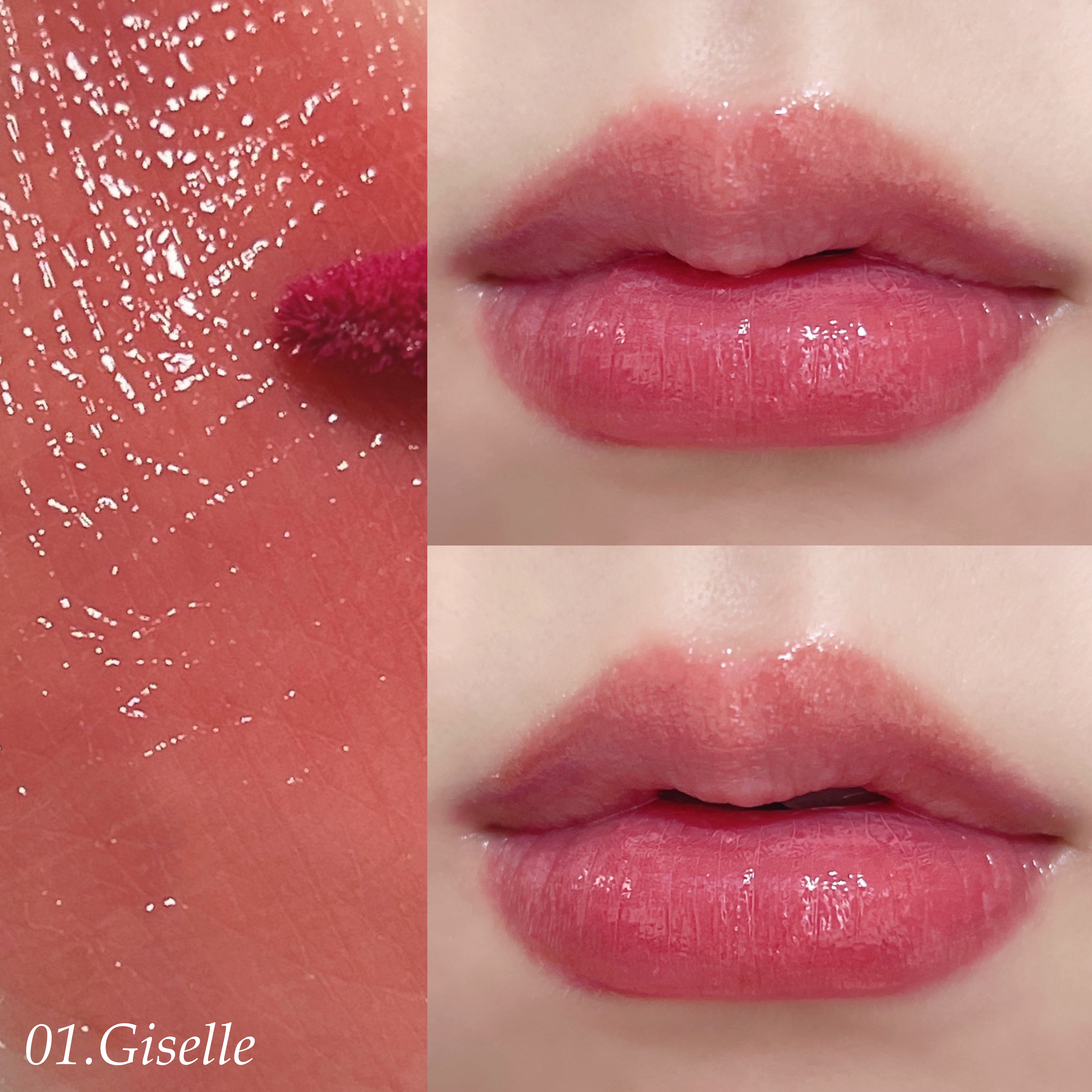 トゥインクルリップグロウ/ahatt/リップグロスを使ったクチコミ（2枚目）