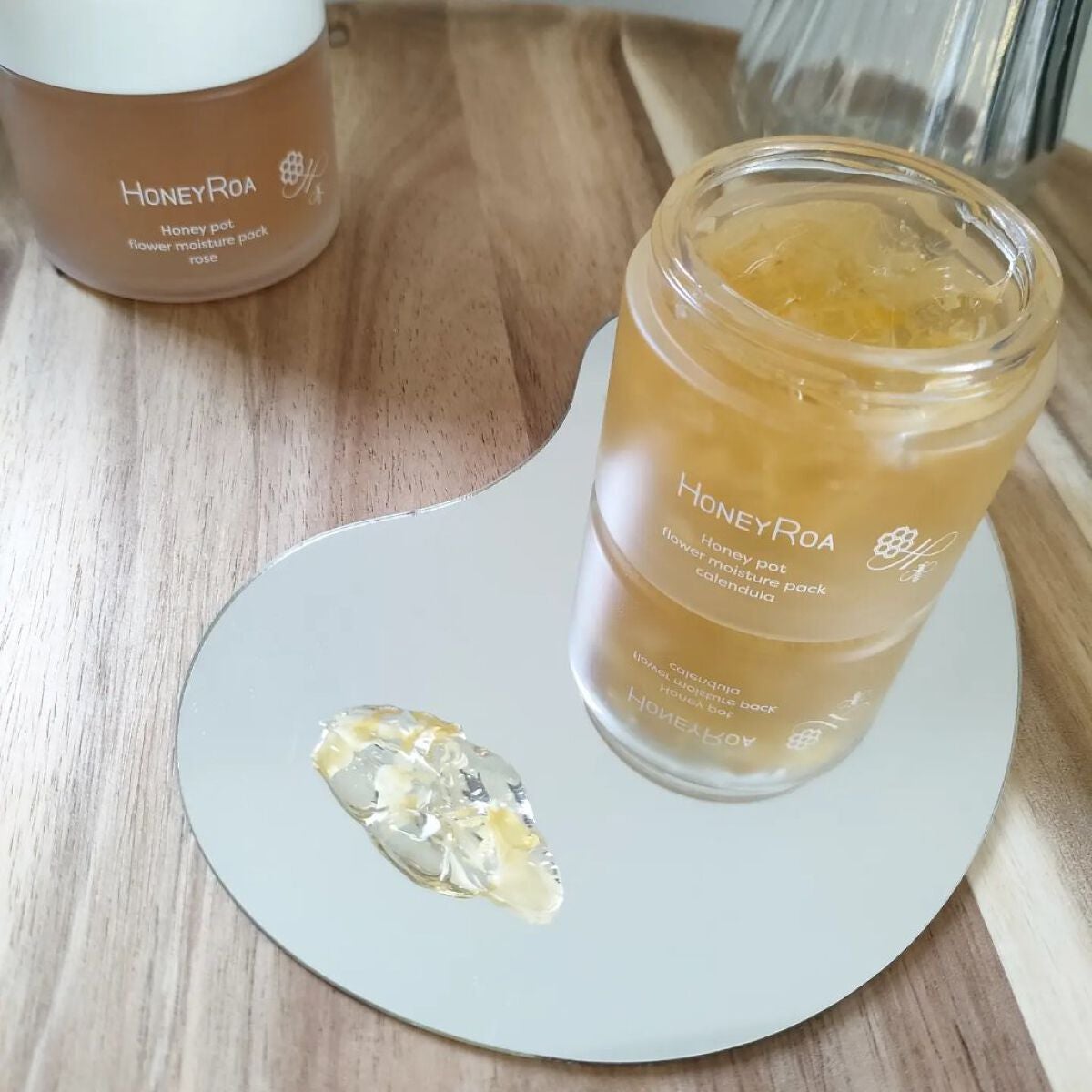 ハニーポット フラワーモイスチャーパック トウキンセンカ/ROAlív/シートマスク・パックを使ったクチコミ(3枚目)