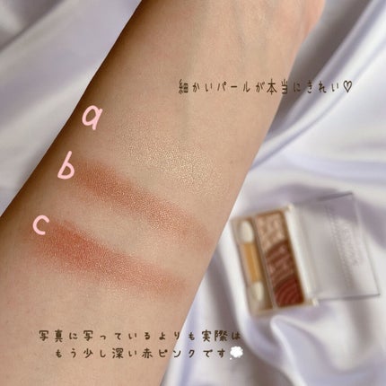 トーンアップアイシャドウ/CEZANNE/アイシャドウパレットを使ったクチコミ(3枚目)