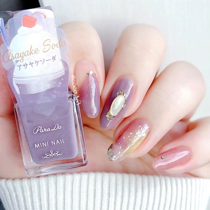 pa ネイルカラー(はがせるベースコート)/pa nail collective/ネイルベースコートを使ったクチコミ(2枚目)