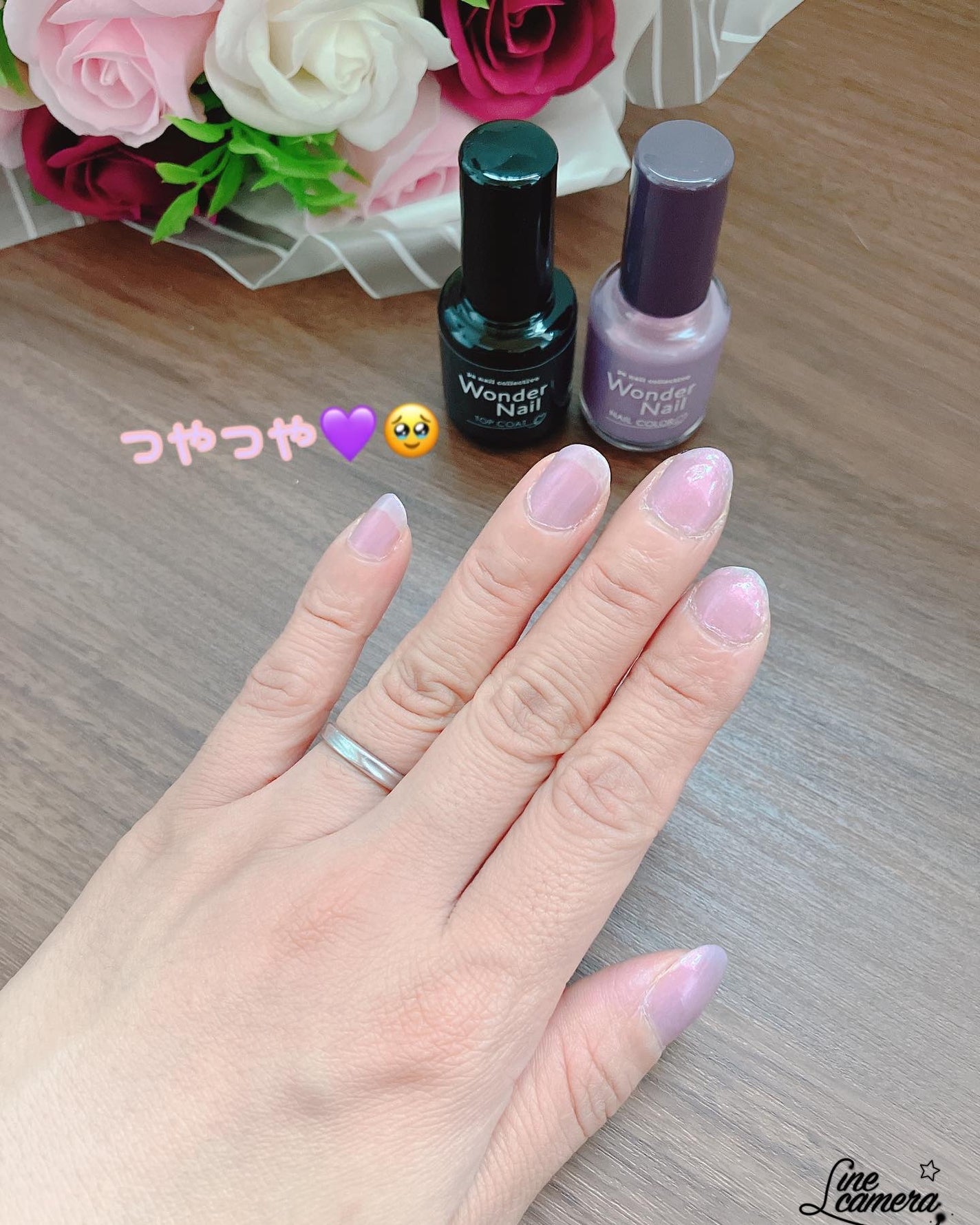 pa ワンダーネイル トップコート/pa nail collective/ネイルトップコートを使ったクチコミ(4枚目)