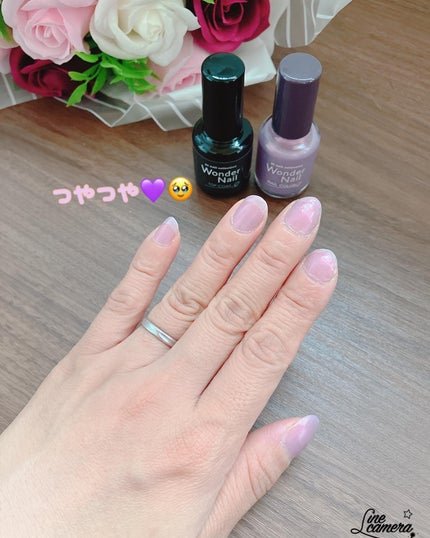 pa ワンダーネイル トップコート/pa nail collective/ネイルトップコートを使ったクチコミ(4枚目)
