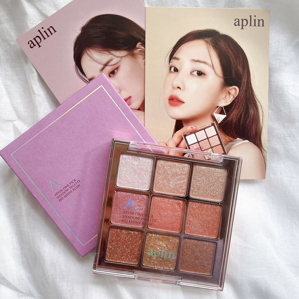 ワンピックアイシャドウパレット/APLIN/アイシャドウパレットを使ったクチコミ（3枚目）