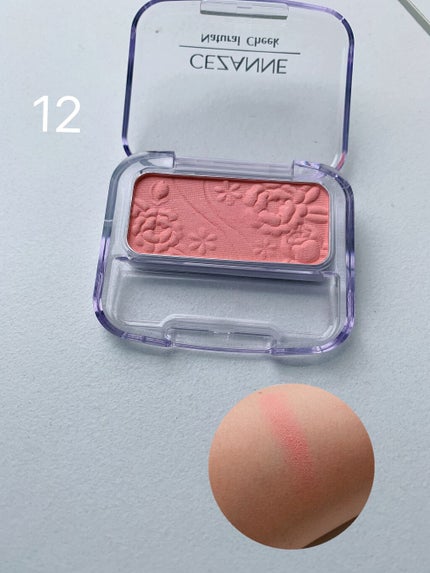 ナチュラル チークN/CEZANNE/パウダーチークを使ったクチコミ(4枚目)