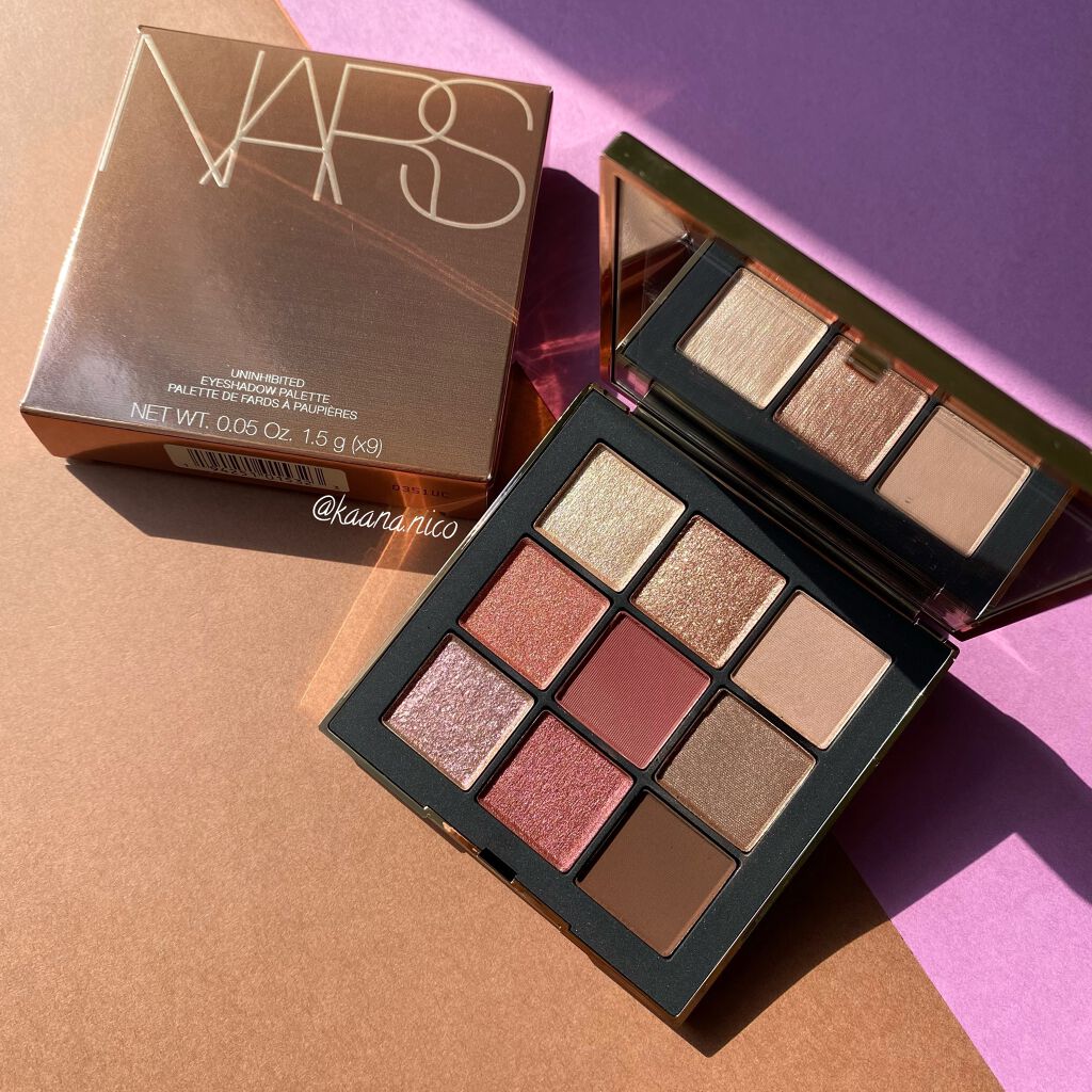 アンインヒビテッド アイシャドーパレット/NARS/アイシャドウパレットを使ったクチコミ（1枚目）