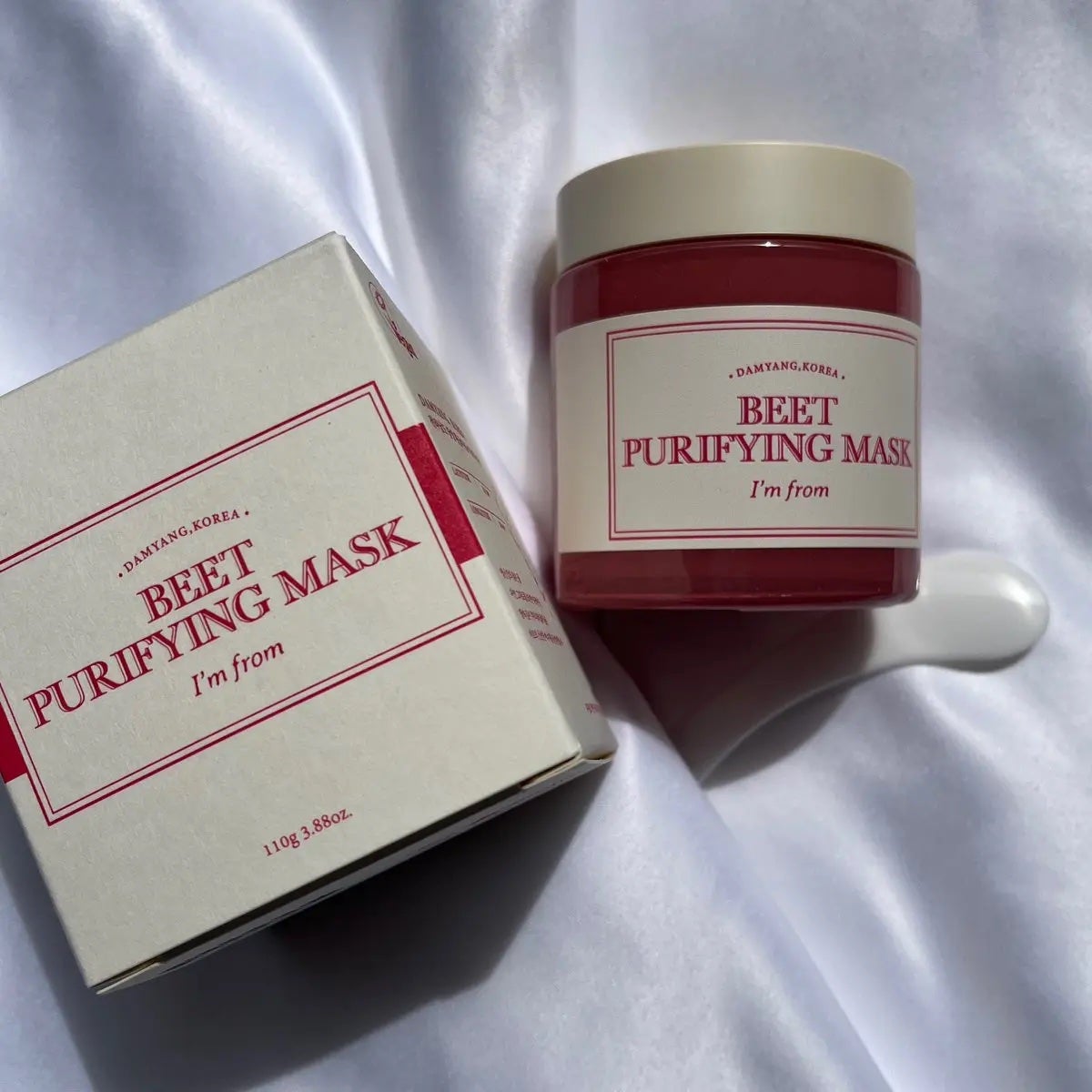 ビーツピュリファイングフェイスマスク/I'm from/洗い流すパック・マスクを使ったクチコミ(1枚目)
