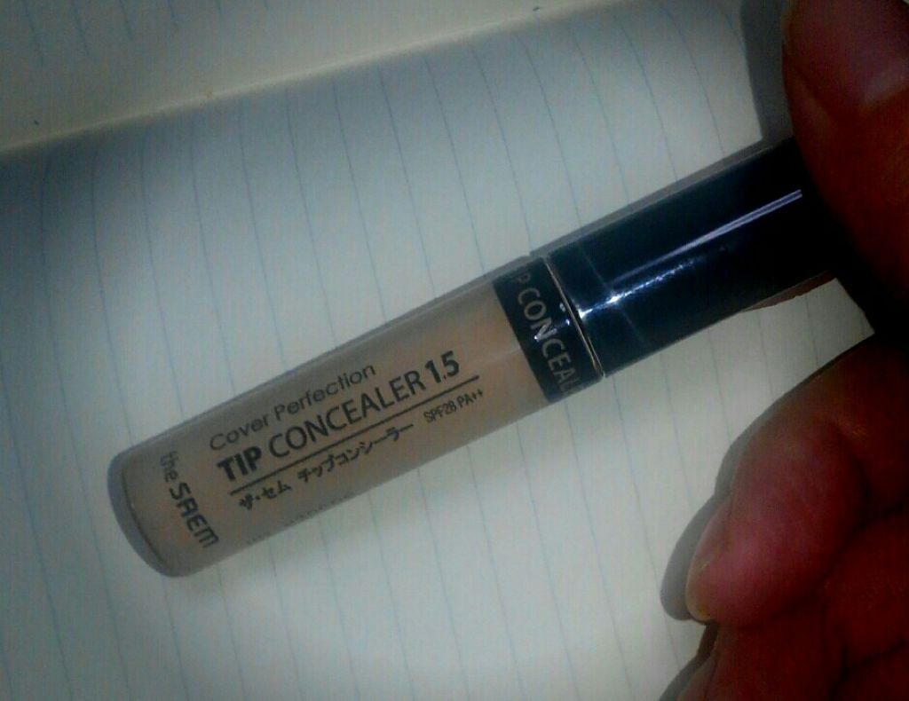カバーパーフェクション チップコンシーラー/the SAEM/リキッドコンシーラーを使ったクチコミ(1枚目)