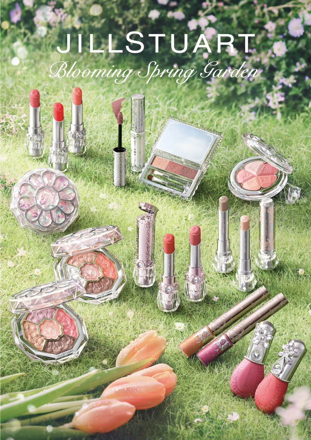 【春コスメ2025】ジルスチュアートから新作リップや定番アイパレットの限定色などスプリングコレクションが登場!の画像
