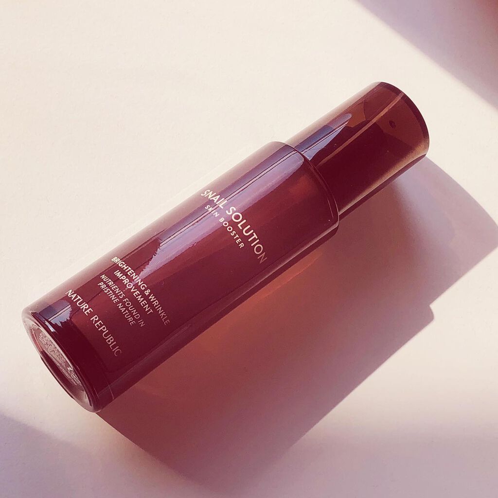 (旧)スネイルソリューションスキンブースター/ネイチャーリパブリック/ブースター・導入液を使ったクチコミ(1枚目)