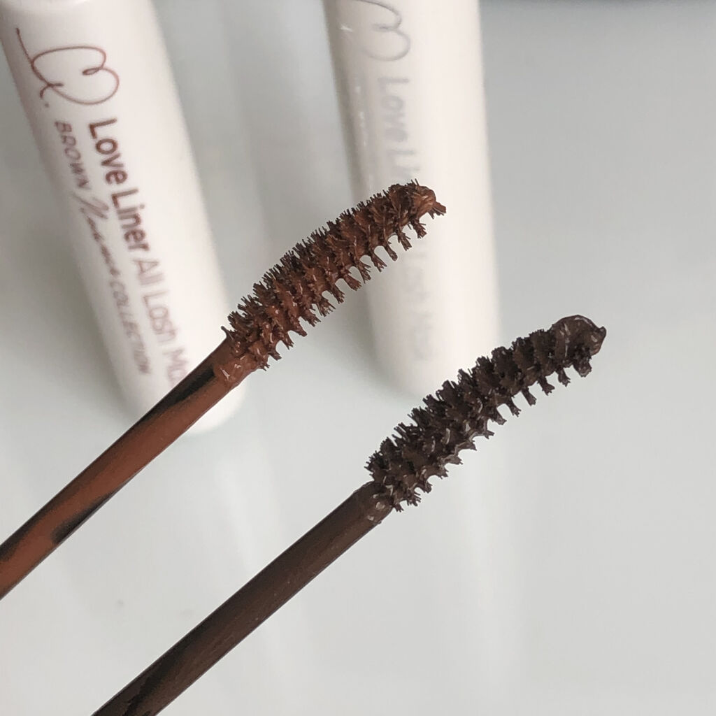 オールラッシュマスク ブラウンニュアンス コレクション/ラブ・ライナー/マスカラを使ったクチコミ（2枚目）