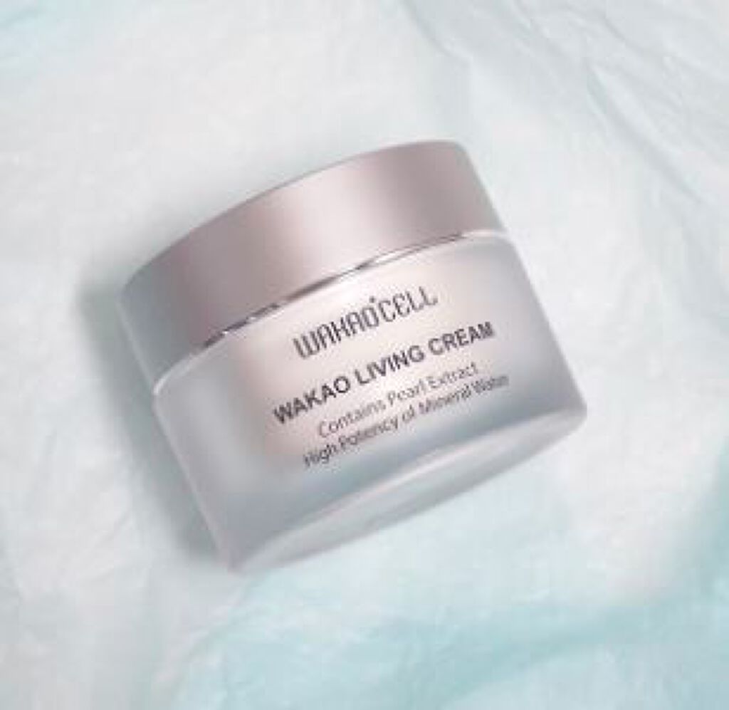 ワカオリービングクリーム/WAKAOCELL/フェイスクリームを使ったクチコミ(2枚目)