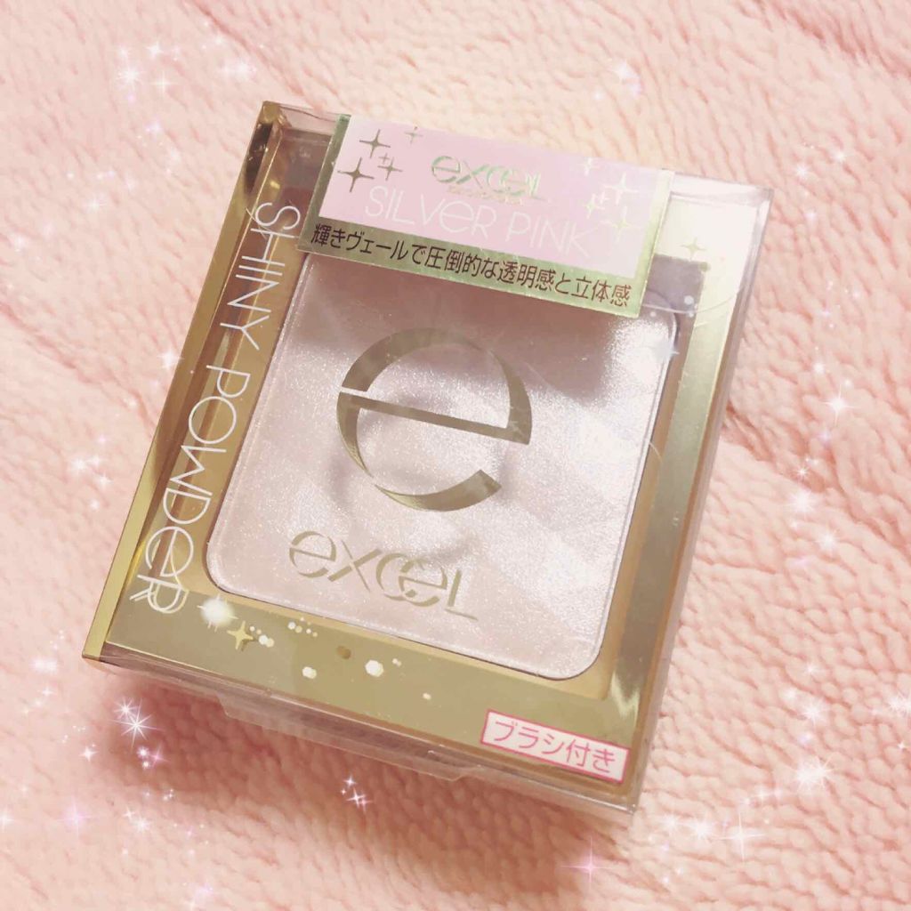 シャイニーパウダー N/excel/プレストパウダーを使ったクチコミ（1枚目）